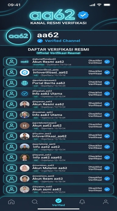 Kanal Resmi aa62 untuk Pengguna Android Indonesia